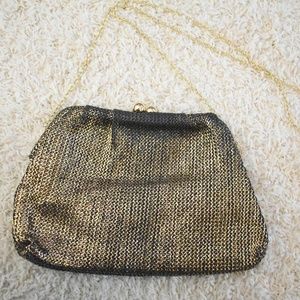 Vintage old golden Purse